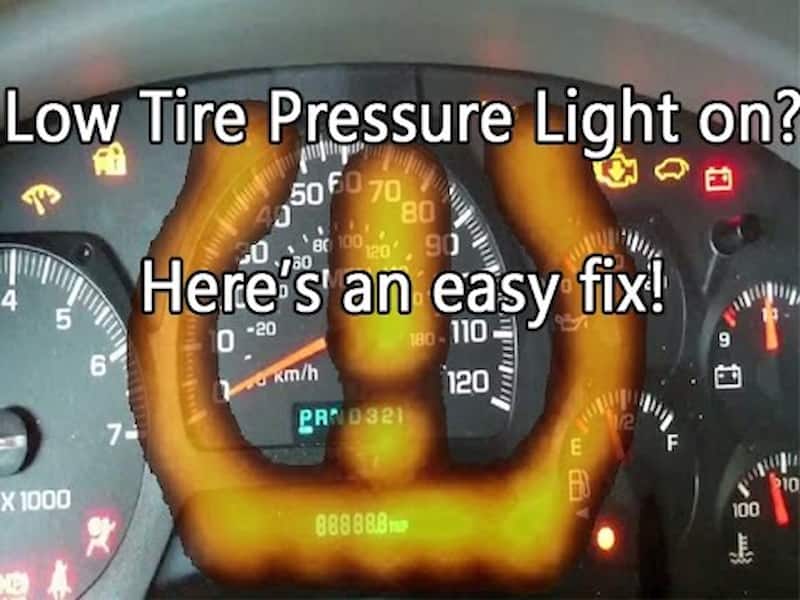 How To Fix Low Tire Pressure