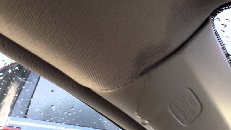 Water Leaking Into Car From Roof